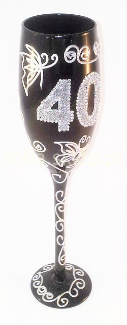 Kieliszek jubileuszowy "40" / Wine