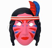Maska Indianka "Kabuki"