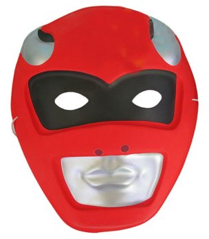Maska" Robot Czerwony "