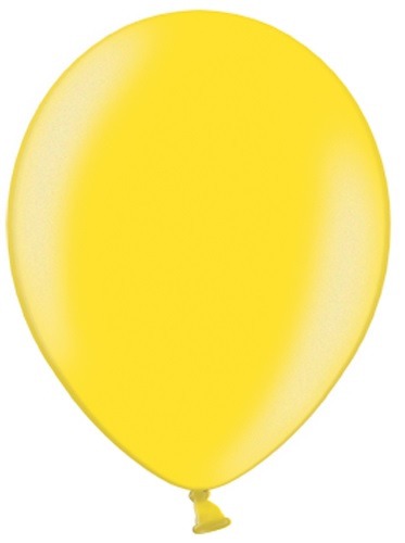 Balony lateksowe 5", Metalik /Yellow / 100 szt 5M