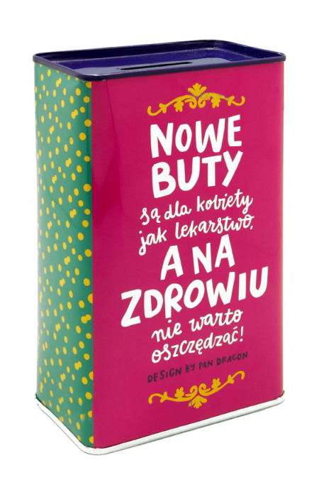 Skarbonka "Nowe Buty" / Happy