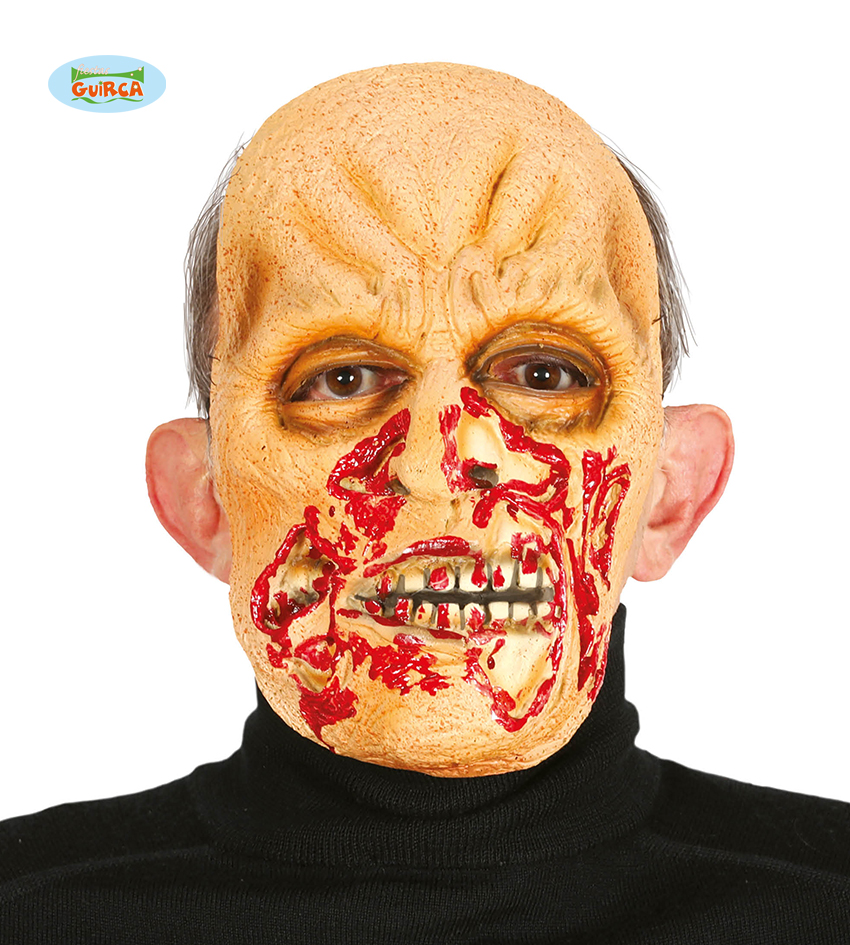 Maska na Halloween "Zakrwawione Zombie"