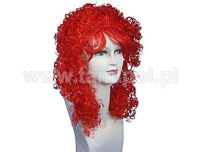 Damska peruka czerwona "Gloria" / 59-51