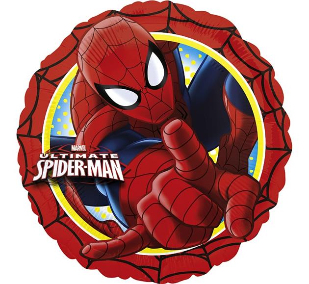 Balon foliowy "Spiderman" / 43 cm