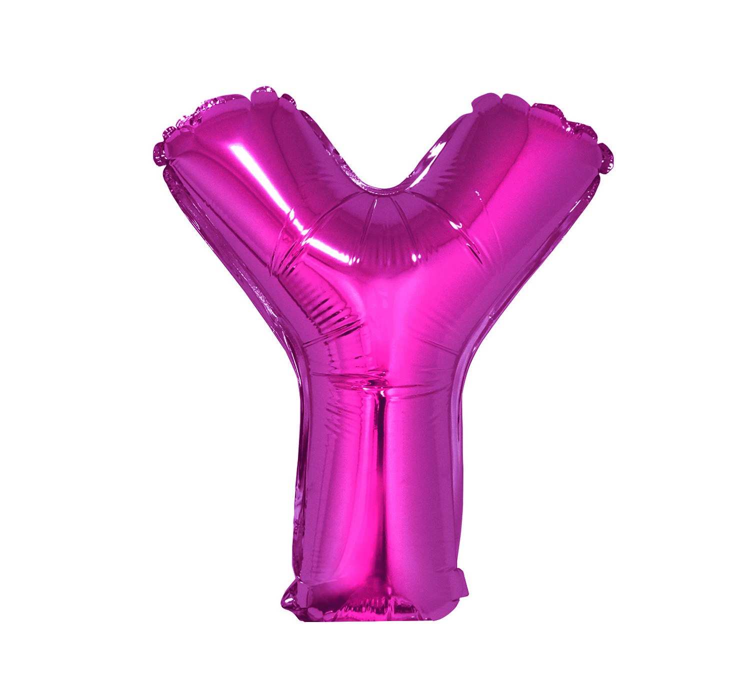 Balon foliowy "Litera Y", różowa, 35cm