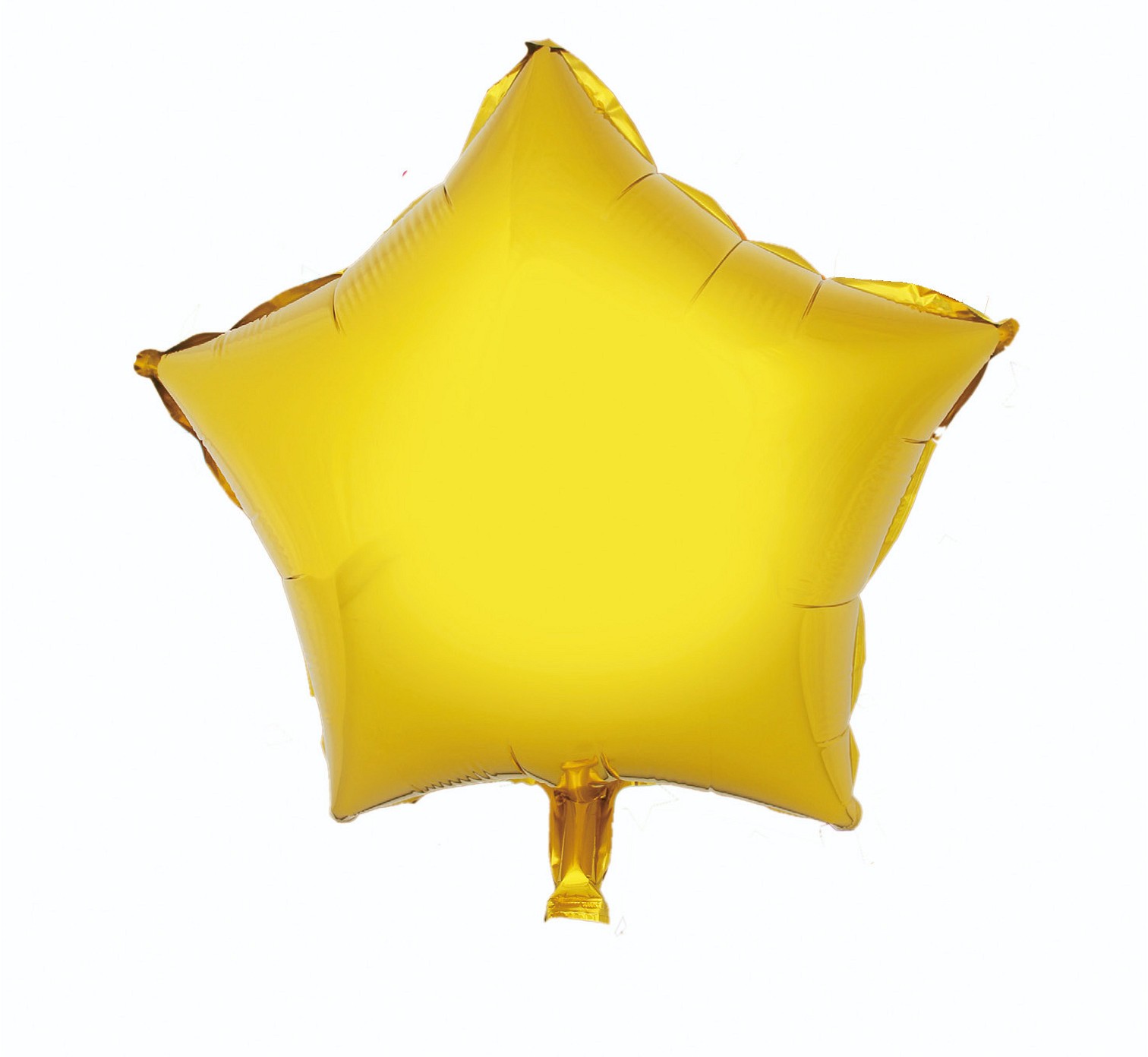 Balon foliowy "Gwiazda", złota, 36 cm