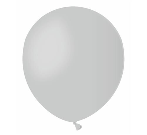 Balon A50 pastel 5"- "szary"