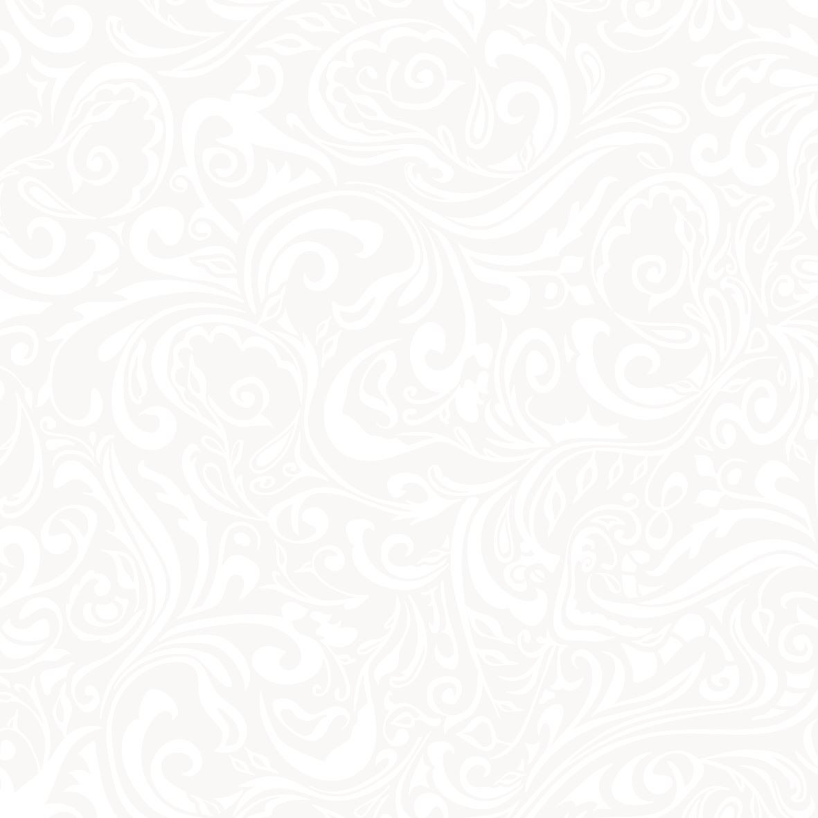 Serwetki flizelinowe wzorzyste "Lias", białe / 40x40