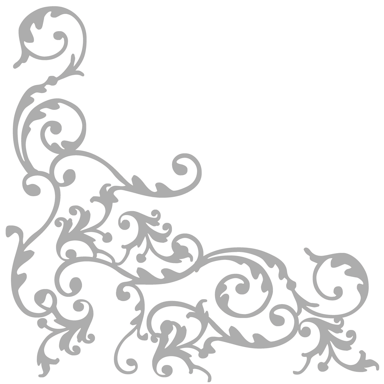 Serwetki flizelinowe wzorzyste "Pomp", biało-srebrne / 40x40