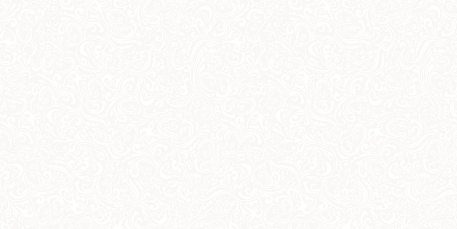 Bieżnik flizelinowy wzorzysty "Lias", biały / 40cmx24m
