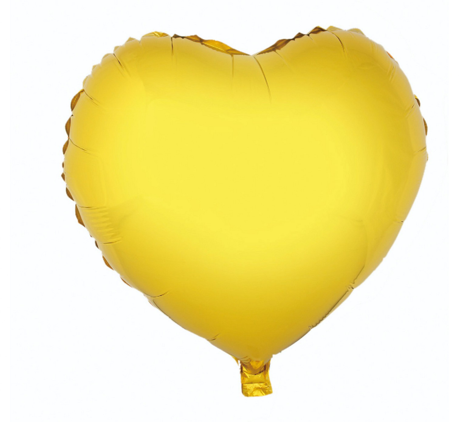 Balon foliowy "Serce", złote, 36 cm