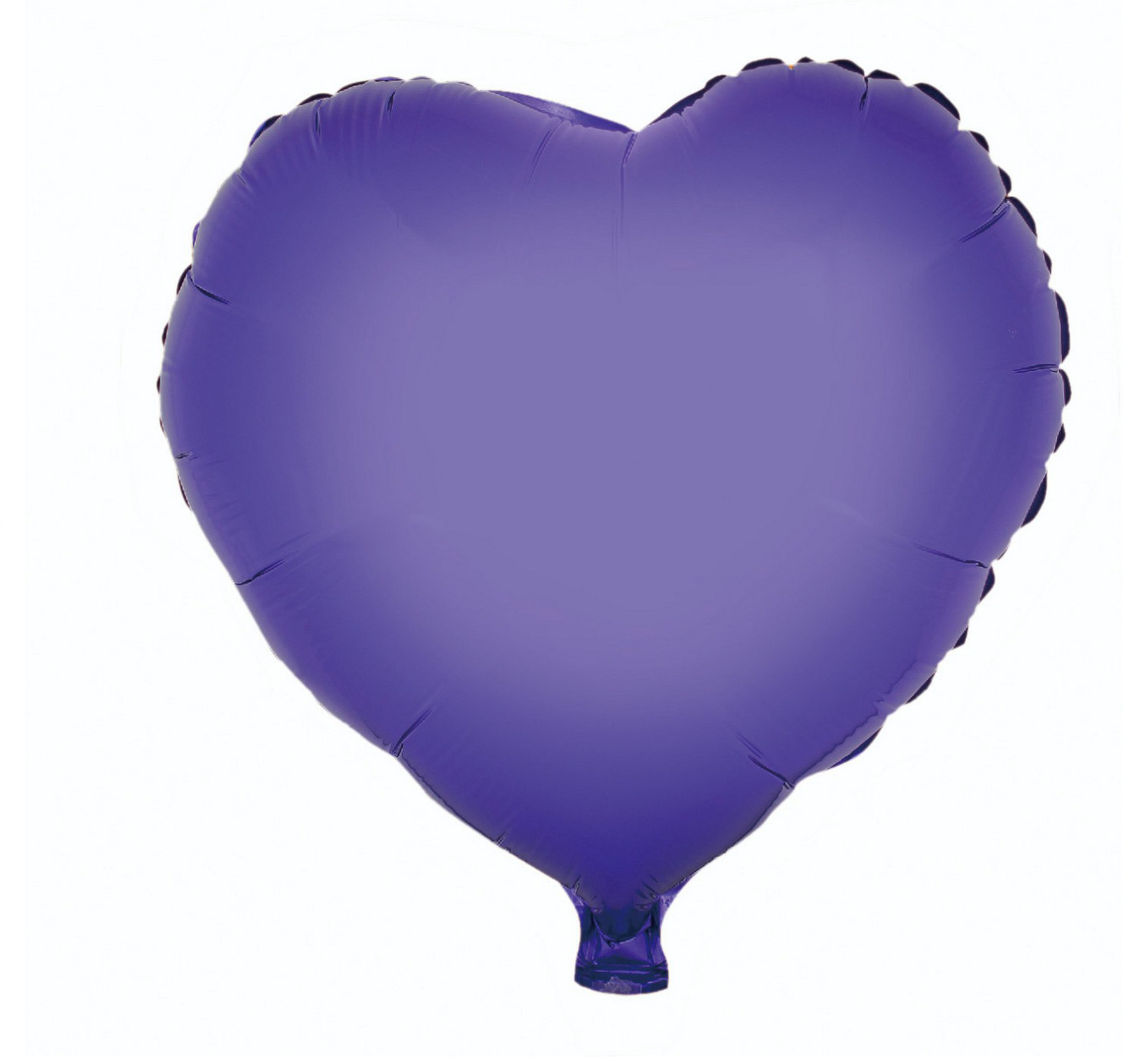 Balon foliowy "Serce", fioletowe, 36 cm