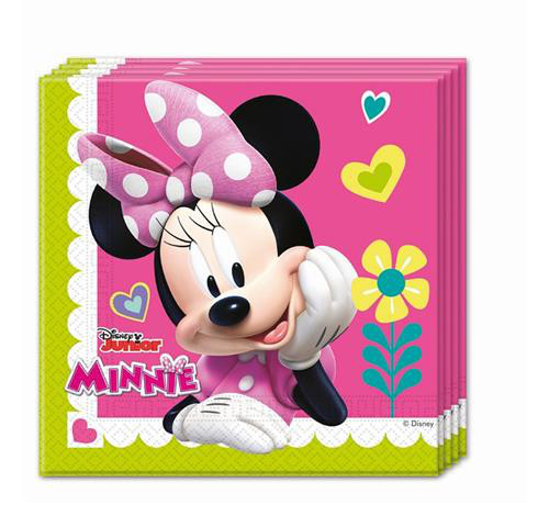 Serwetki "Minnie Happy Helpers" / 33x33 cm
