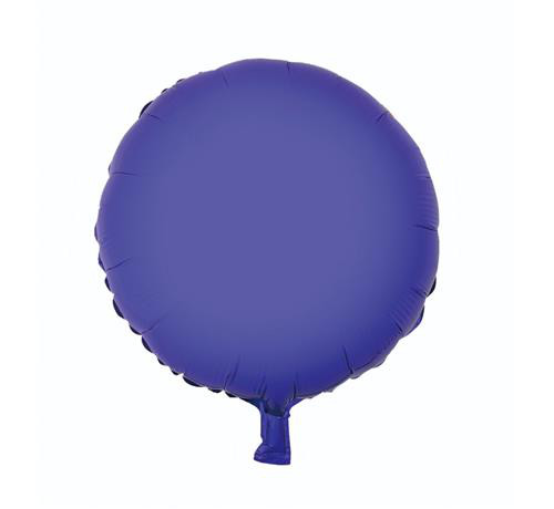 Balon foliowy "Okrągły", fioletowy 34 cm