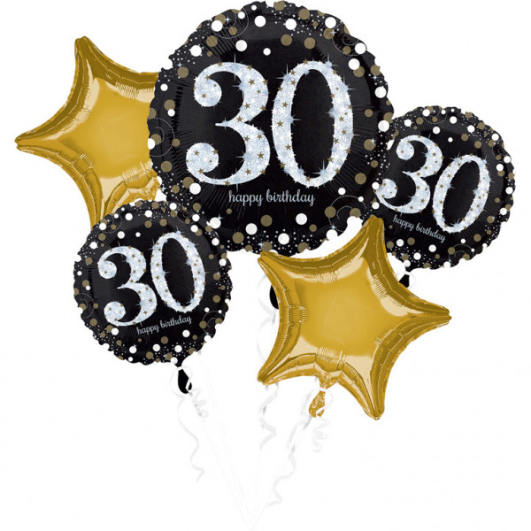 Zestaw balonów na 30 urodziny / 3214301