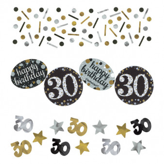Konfetti "30 urodziny" Sparkling Celebration