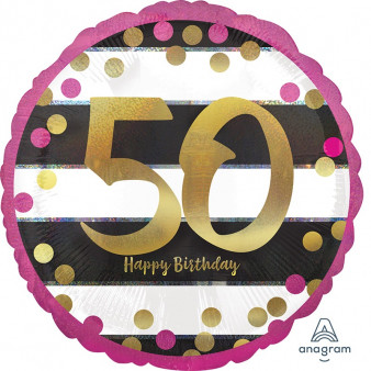 Balon foliowy na "50 urodziny" / 3716401