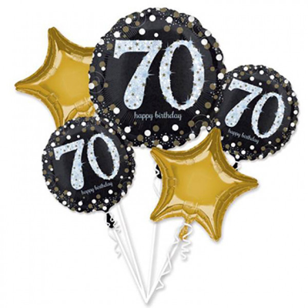 Zestaw balonów na 70 urodziny / 37887801