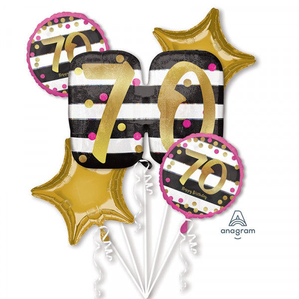 Zestaw balonów na 70 urodziny / 3736701