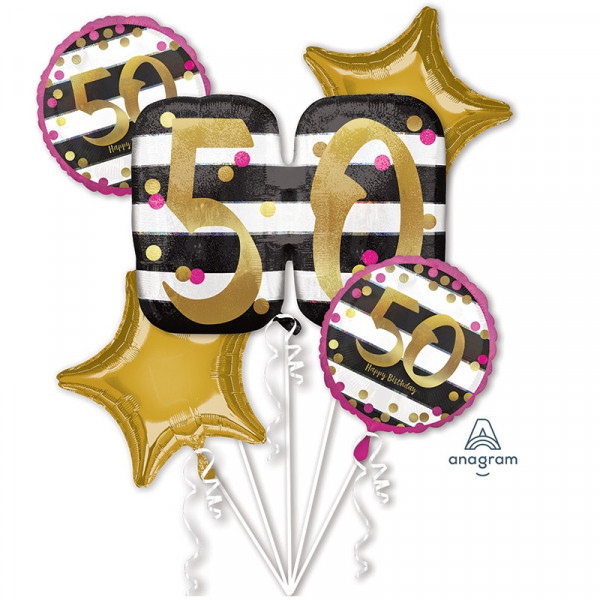 Zestaw balonów na 50 urodziny / 3717401