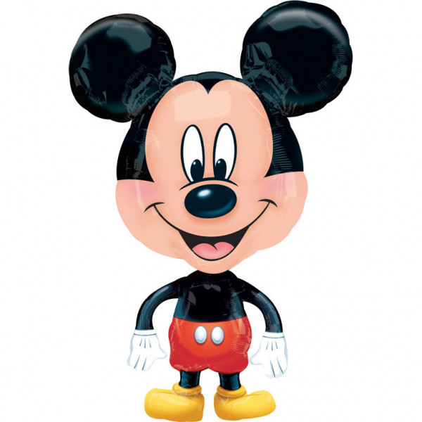 Foliowy, chodzący balon dla dziecka "Myszka Mickey" / 53 x 76 cm