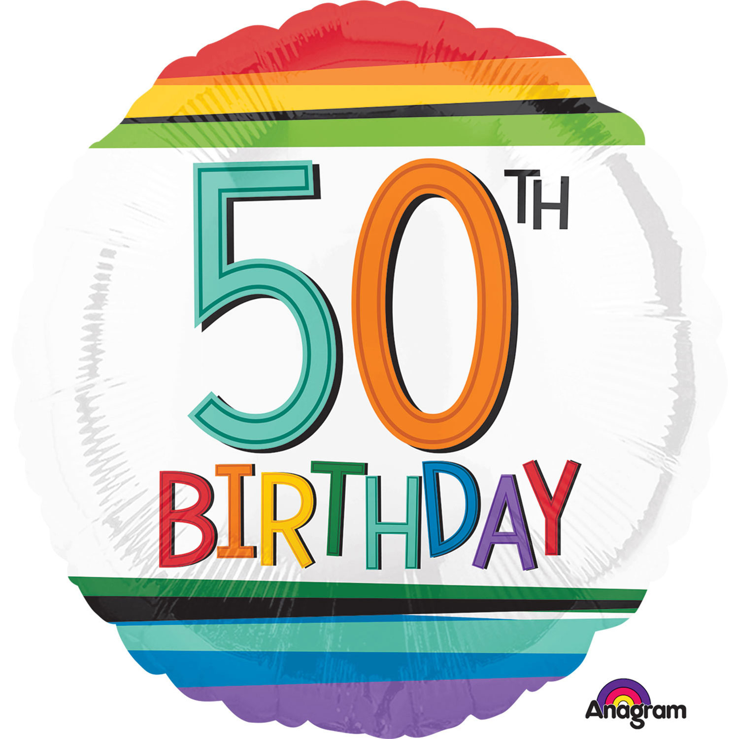 Balon foliowy na "50 urodziny" / 3443601