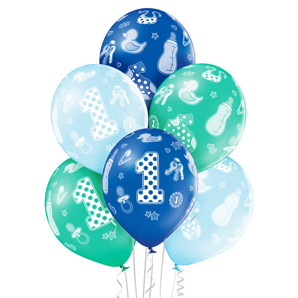 Balony urodzinowe na Roczek dla chłopca