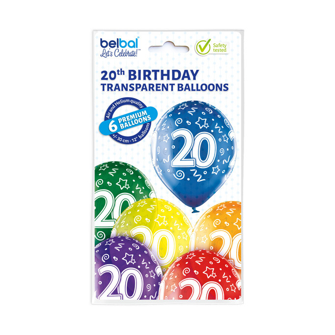 Balony na 20 urodziny / 5000194
