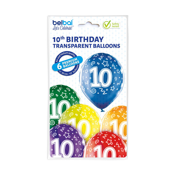 Balony na 10 urodziny / 5000200