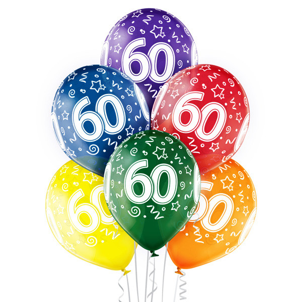 Balony na 60 urodziny / 5000209