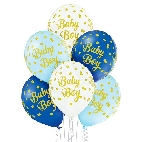 Balony na Narodziny dziecka lateksowe "Baby Boy" / 5000216
