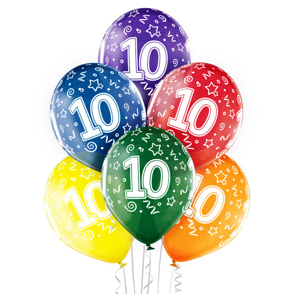 Balony na 10 urodziny / 5000200