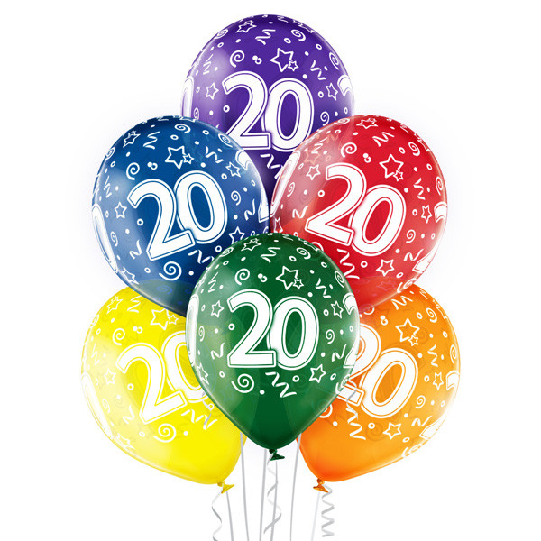 Balony na 20 urodziny / 5000194