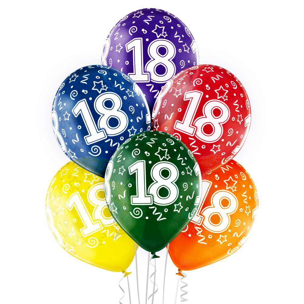 Balony na 18 urodziny / 5000405