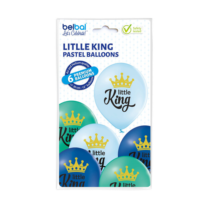 Balony lateksowe "Little King" / 5000301