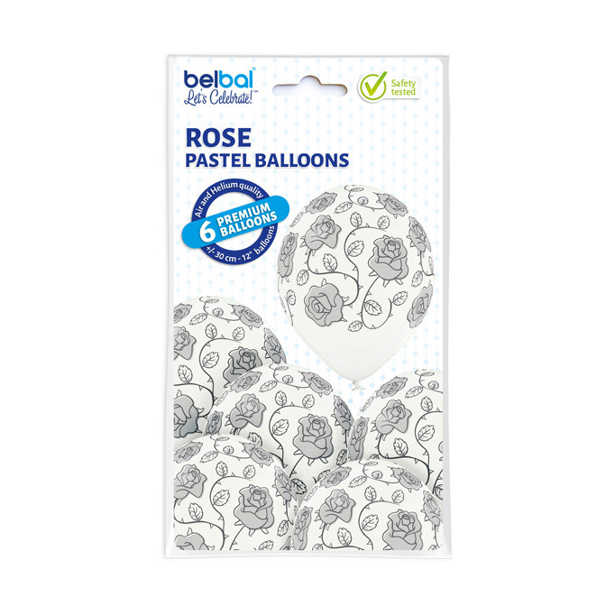 Balony lateksowe "Róże" / 5000338