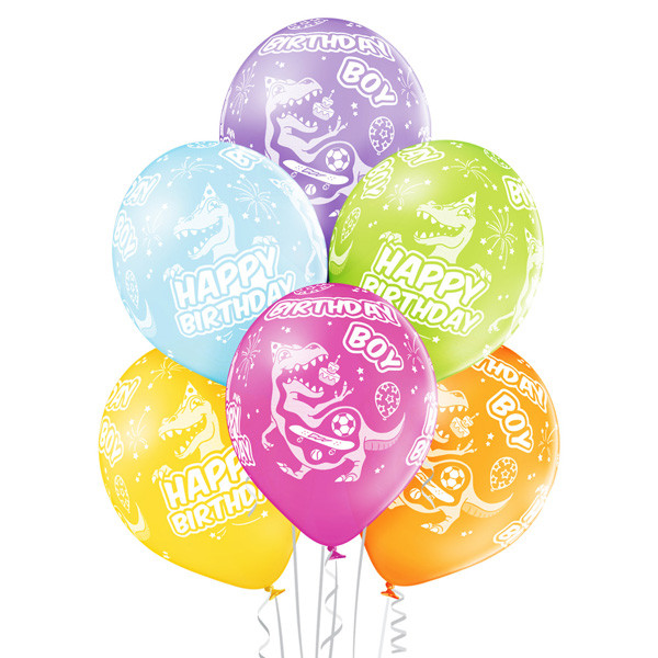 Balony urodzinowe z napisem "Birthday Boy" / 5000226