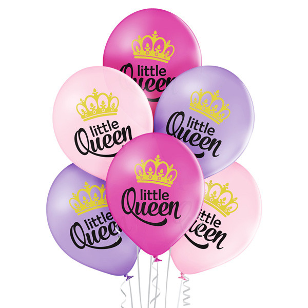 Balony lateksowe "Little Queen" / 5000302