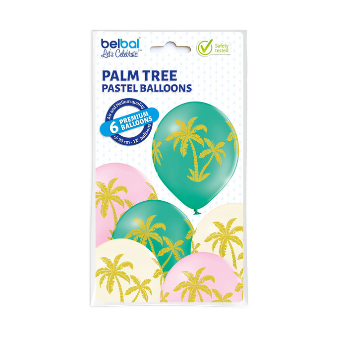 Balony lateksowe "Palma"