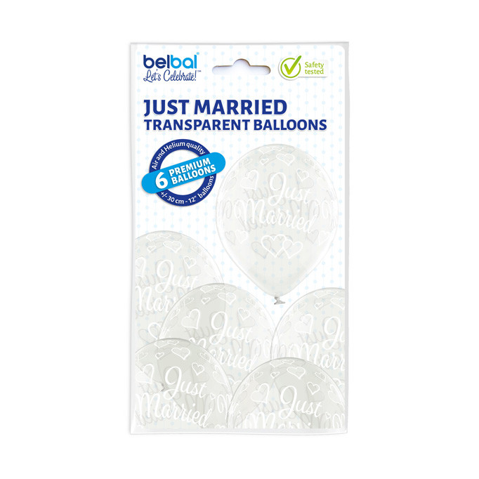Balony lateksowe "Just Married" / 5000292