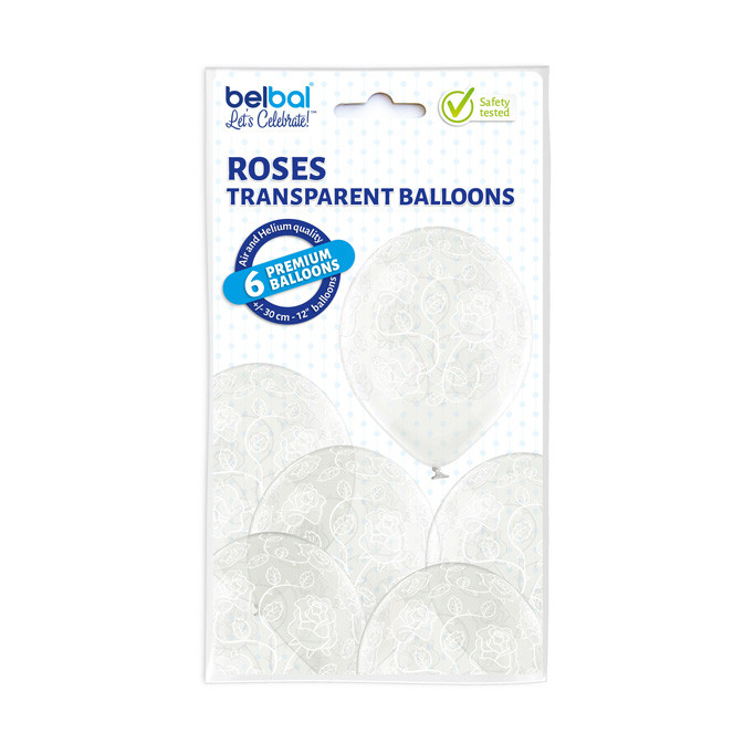 Balony lateksowe "Róże" / 5000337