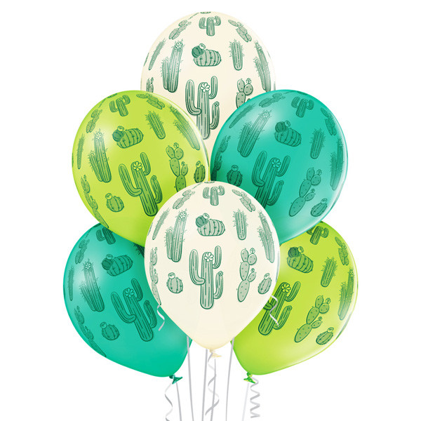 Balony lateksowe "Kaktusy"