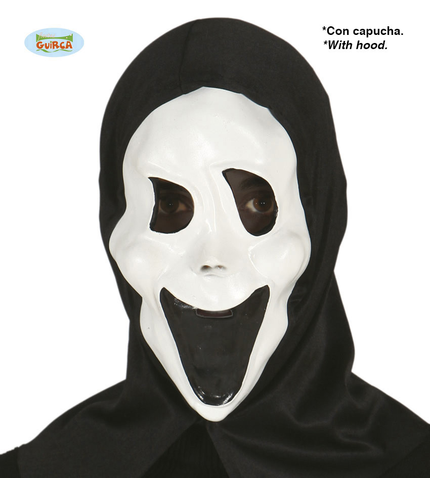 Maska na Halloween "Krzyk" / 111-2676