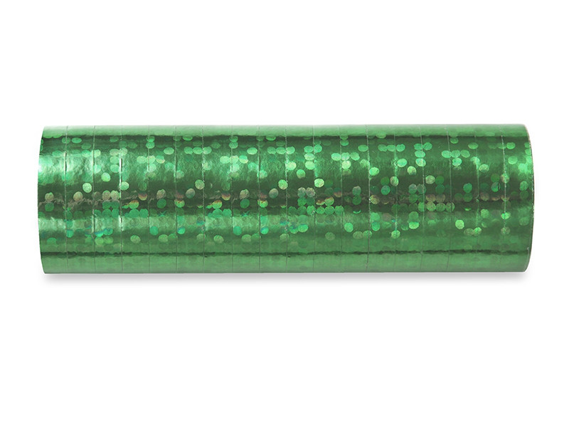 Serpentyna holograficzna zielona / SHN-003