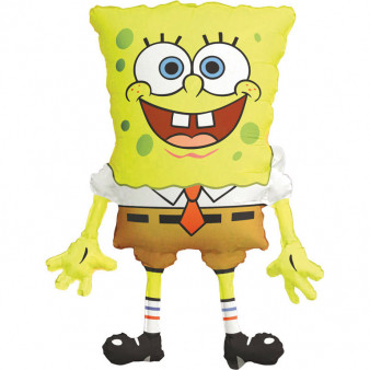 Balon foliowy "SpongeBob" / 28x71 cm