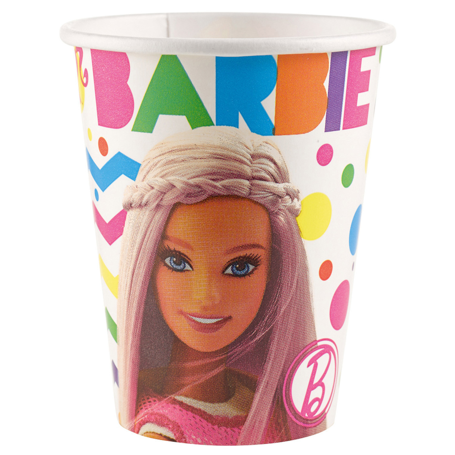 Kubeczki papierowe "Barbie" / 250 ml