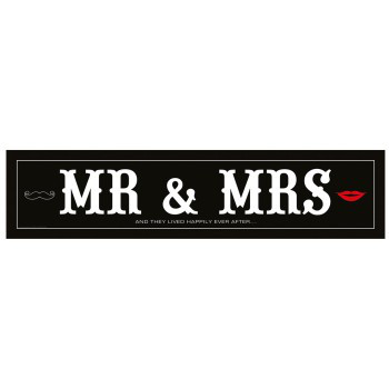 Tablica rejestracyjna "Mr&Mrs" TRMR