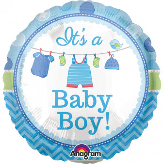 Balon na Narodziny foliowy mini "Baby Boy"