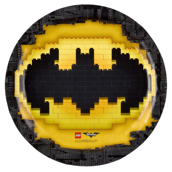 Talerzyki "Lego Batman"/ 23 cm