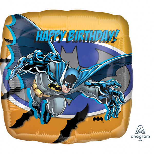 Balon foliowy "Batman - Happy Birthday" /43 cm